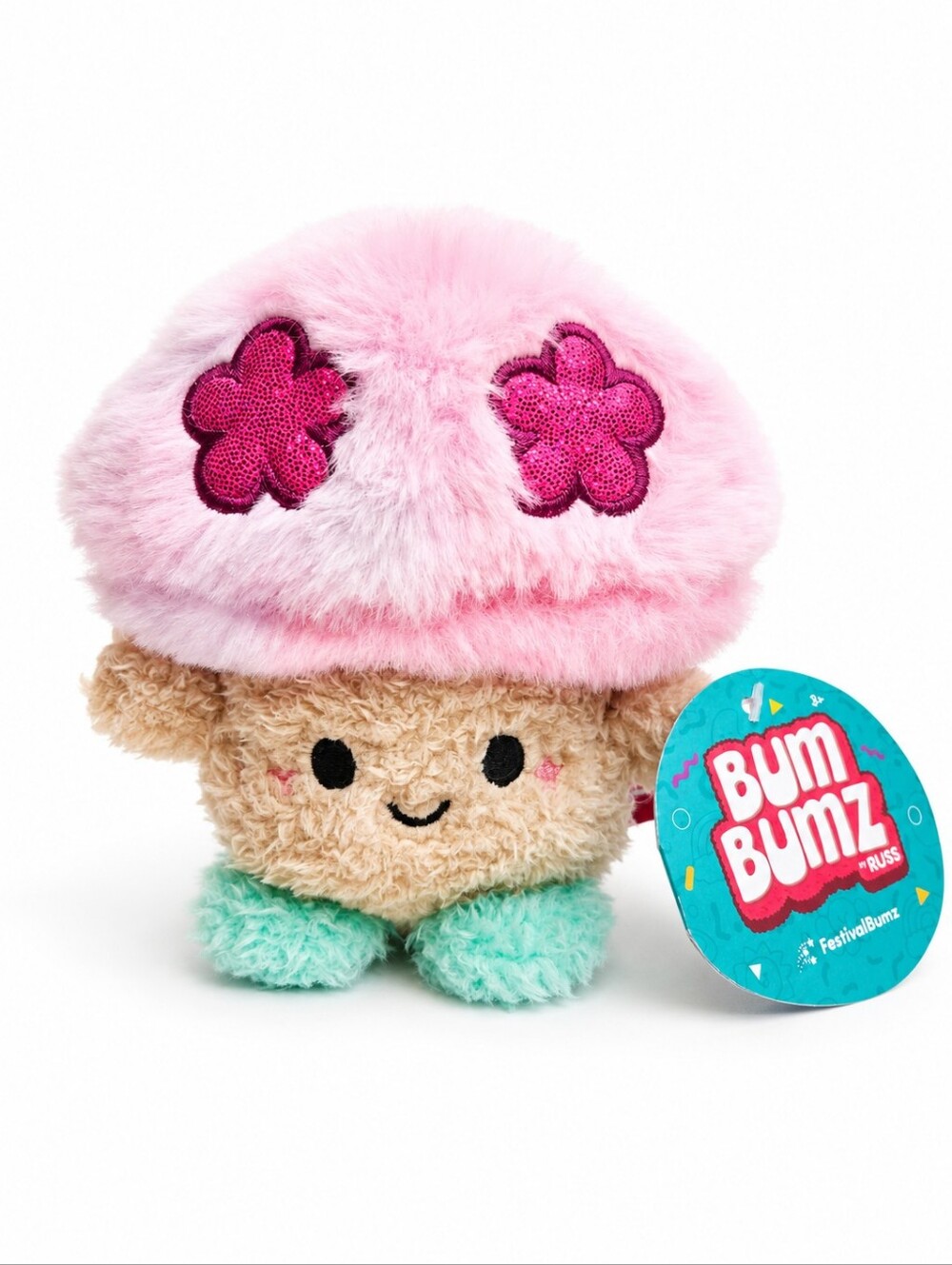 BUMBUMZ  MIRANDA THE MUSHROOM FROM FESTIVALBUMZ COLLECTION MINI 4.5"